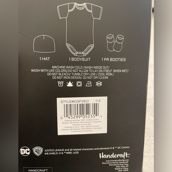 Wonder Woman Infant Halloween Costume 0-6 months - Picture 3 of 4